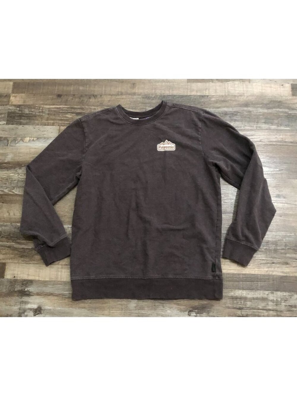 Patagonia Mens Medium Range Station Midweight Crew Sweatshirt Gray